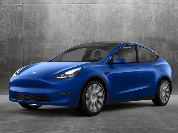 TESLA MODEL Y 2020 5YJYGDEF0LF000346 image